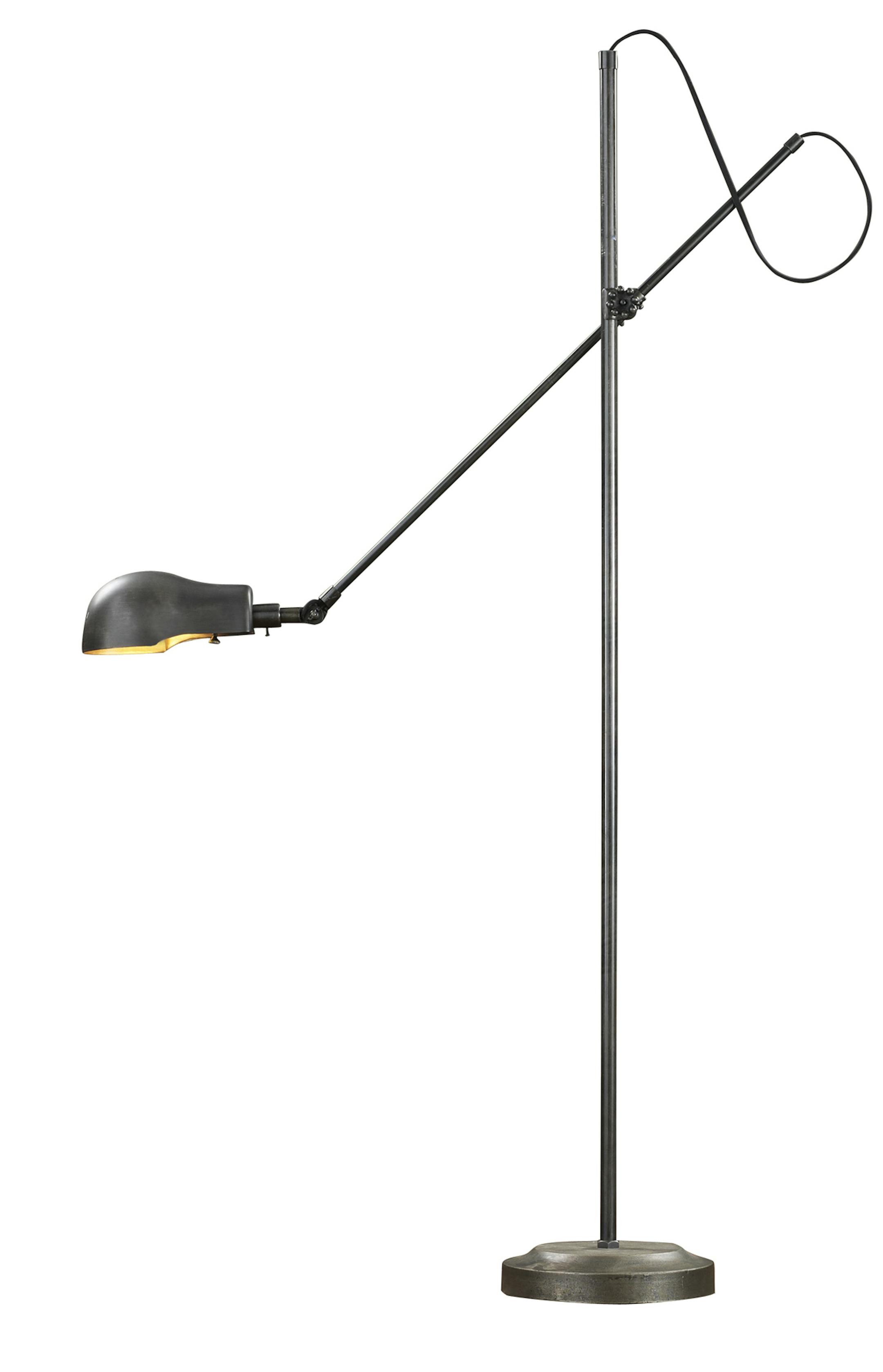 Restoration Hardwareís 1900 Pharmacy Lamp is a good choice if you have a dark corner but no room for an end table. Illustrates DESIGN-LIGHTING (category l), by Lindsey M. Roberts, special to The Washington Post. Moved Tuesday, Feb. 19, 2013. (MUST CREDIT: Restoration Hardware.)