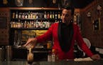 Kai Soderberg, the owner and operator of Jade Fountain, mixed a nonalcoholic hibiscus ginger inside his new cocktail bar in West Duluth.