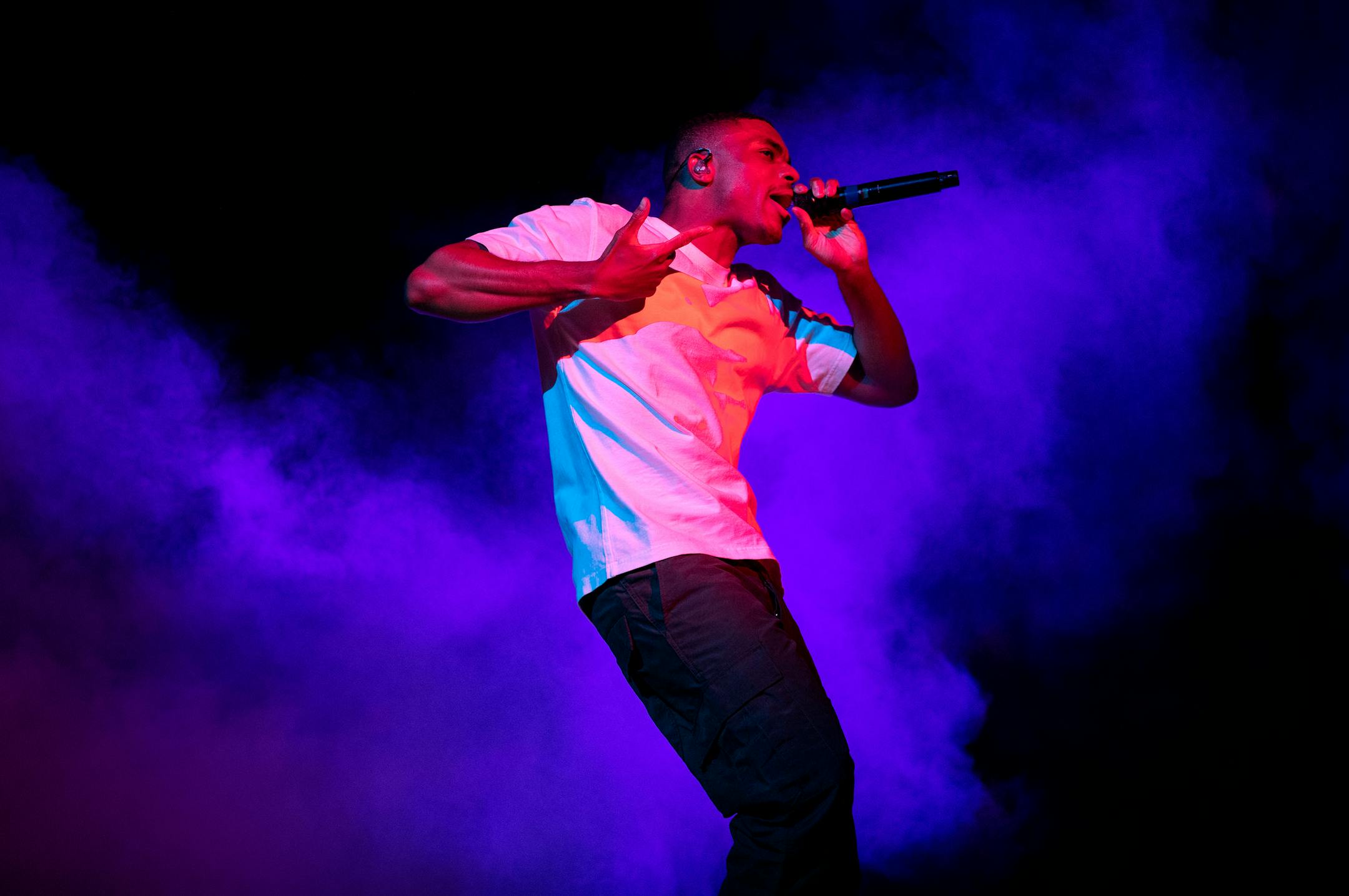 Vince Staples performs Sunday, Feb. 20, at Target Center in Minneapolis.