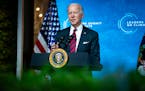 President Joe Biden speaks during a virtual Leaders Summit on Climate, at the White House in Washington on Thursday, April 22, 2021.
