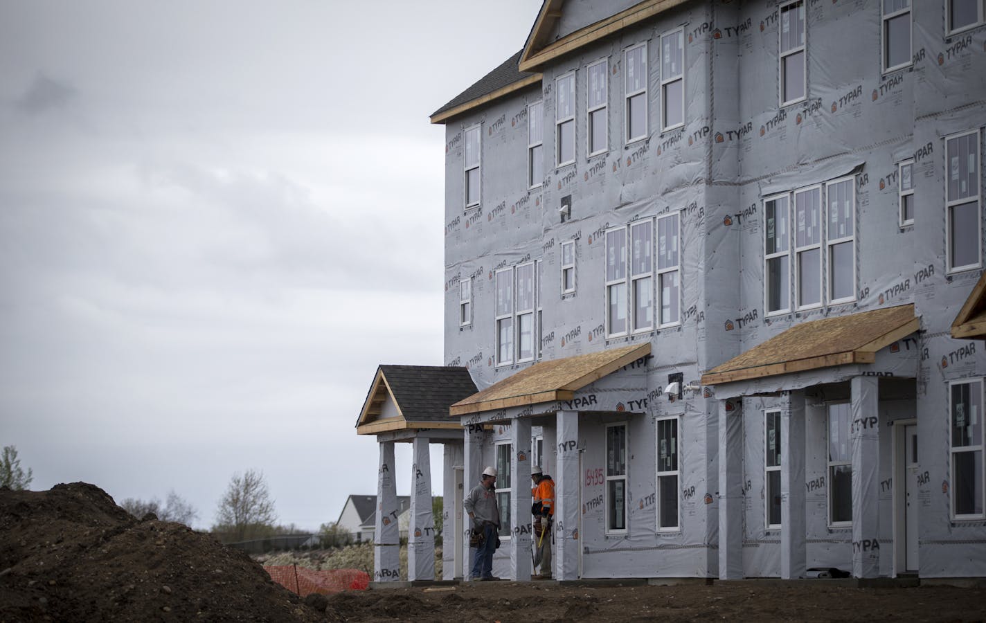 The PulteGroup is building a townhouse development in Apple Valley as part of an effort aimed at entry-level home buyers and millennials.