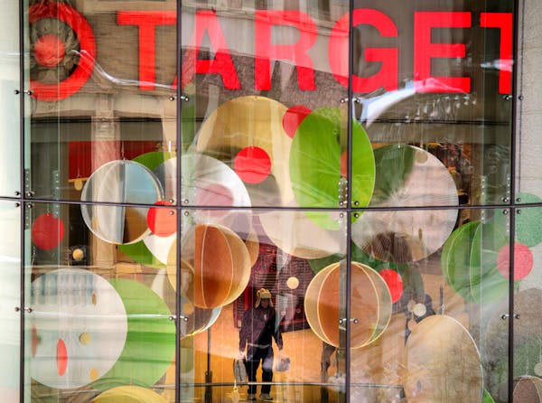 The Target store near Target headquarters on Nicollet Mall, Minneapolis, on December 19, 2013