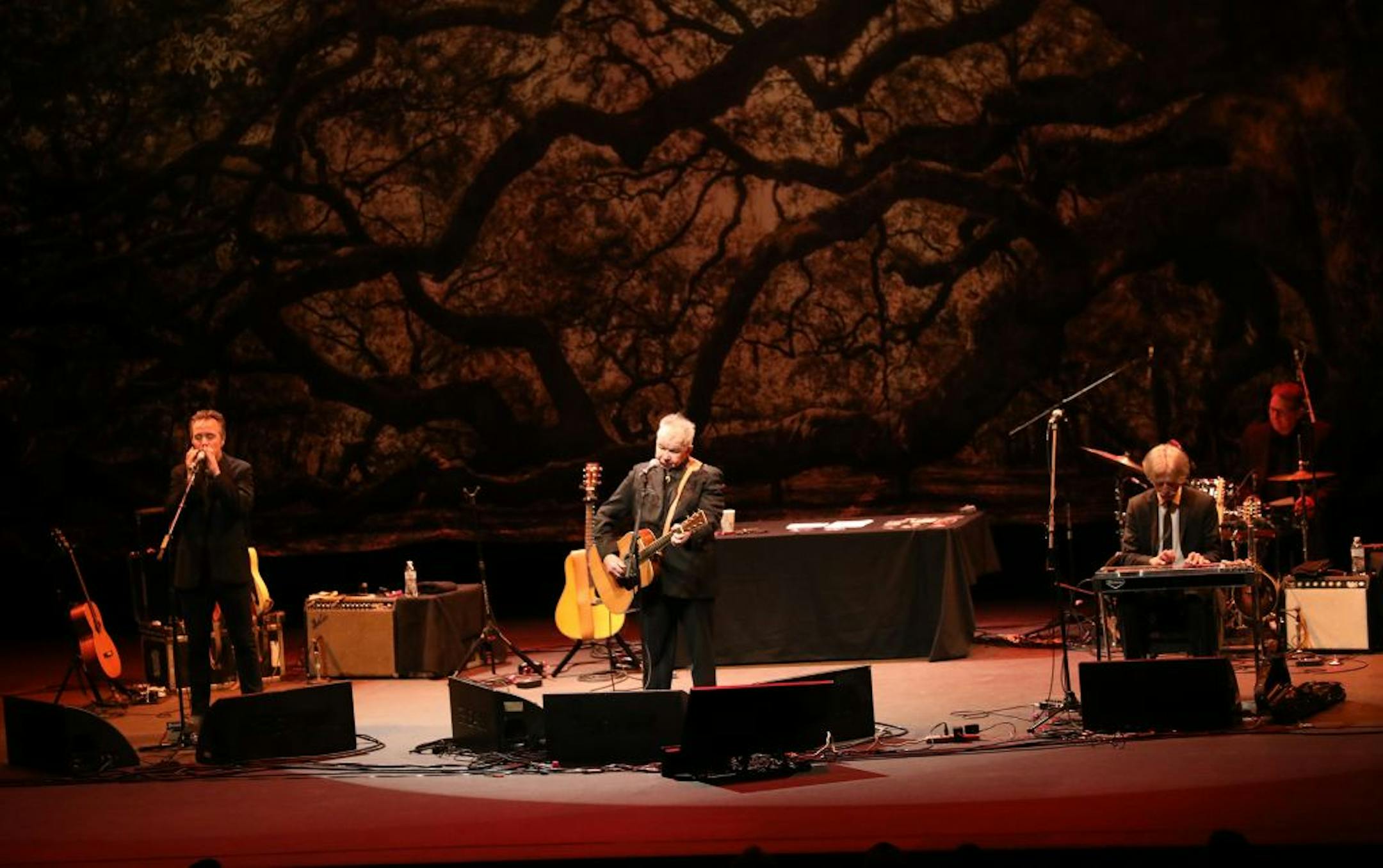 Songwriting legend John Prine performed with his band Friday, May 31, 2019, at Northrop Auditorium on the University of Minnesota campus in Minneapolis, MN.