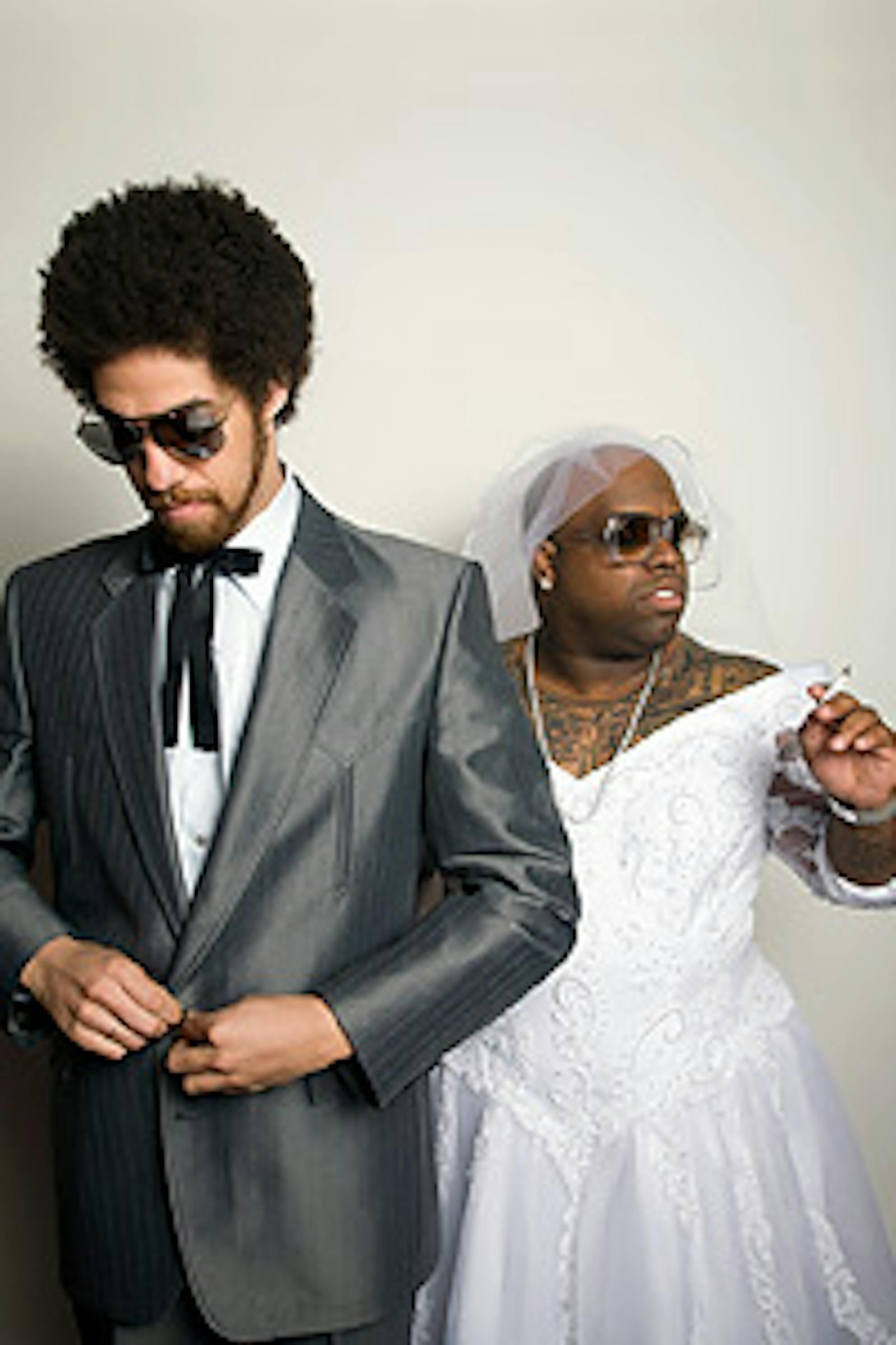 Danger Mouse, left, and Cee-Lo.