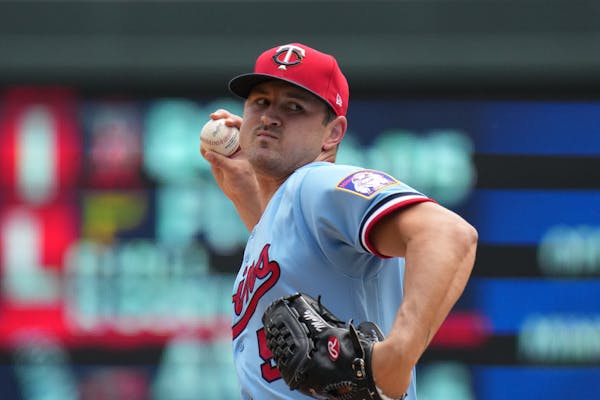 MRI shows no damage to shoulder of Twins starting pitcher Mahle