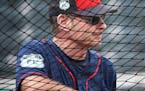 Minnesota Twins manager Paul Molitor (4) watched batting practice Tuesday. ] AARON LAVINSKY &#xef; aaron.lavinsky@startribune.com Minnesota Twins play