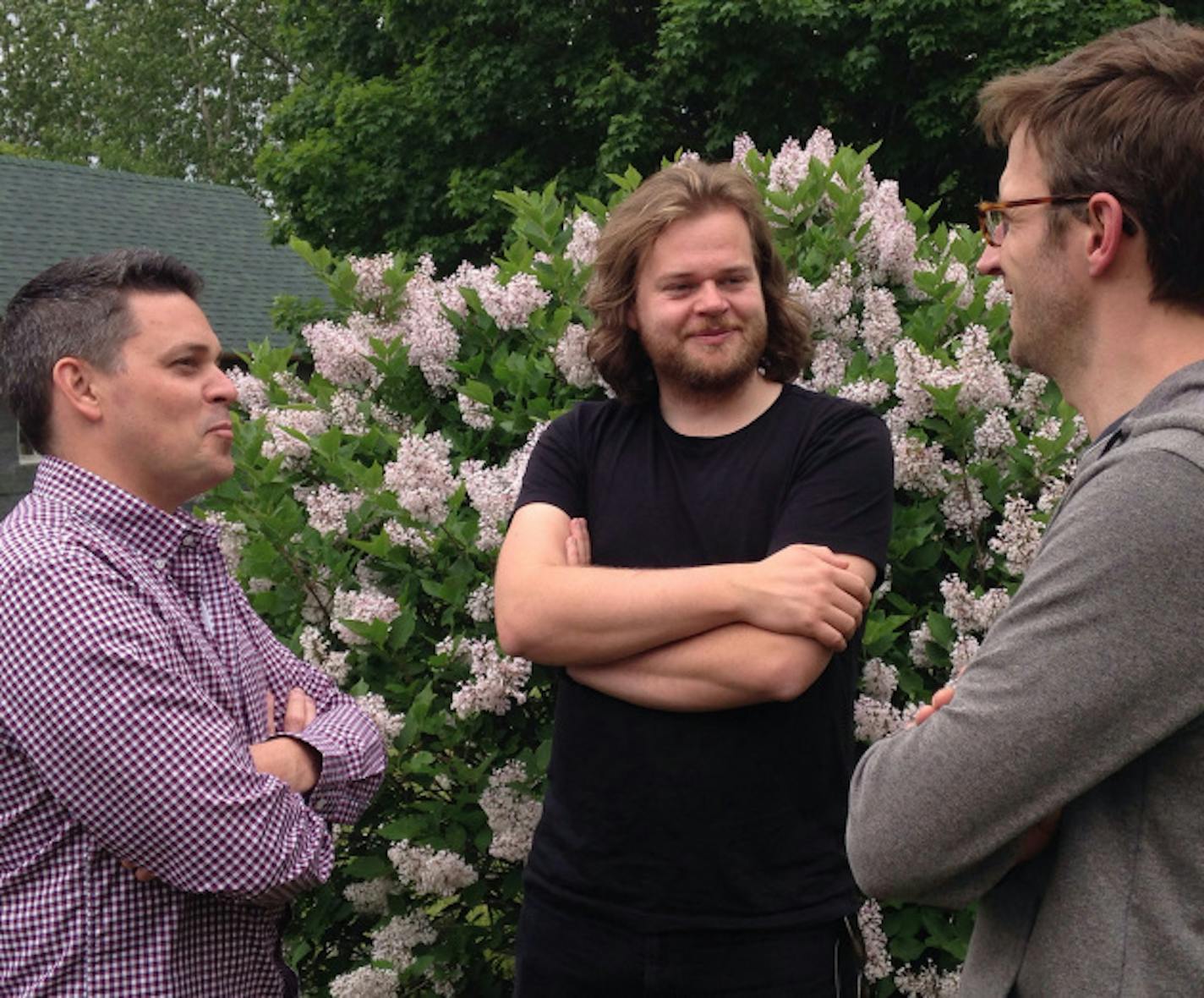 Gavin Kaysen, Magnus Nilsson and Paul Berglund.