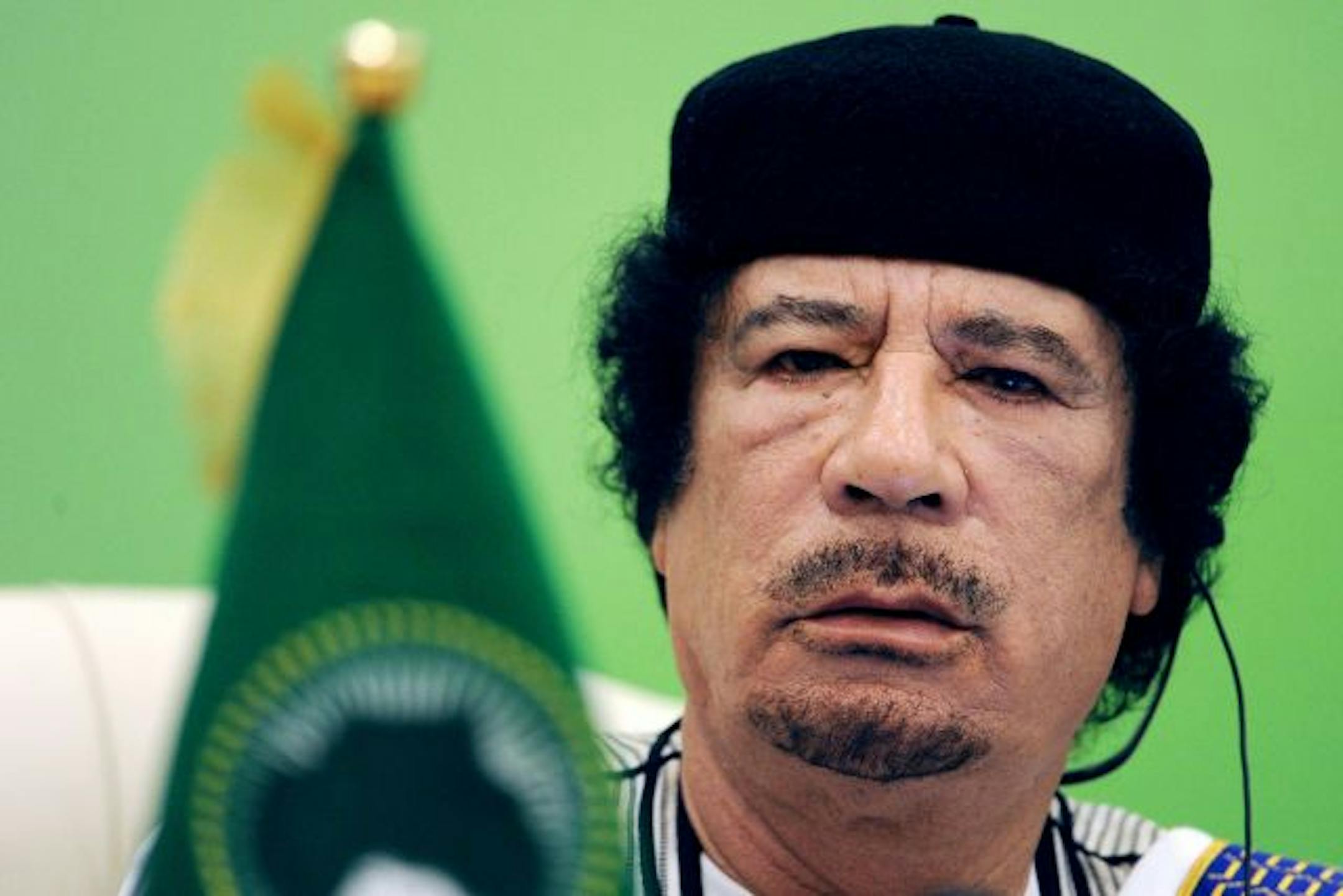 Moammar Gadhafi