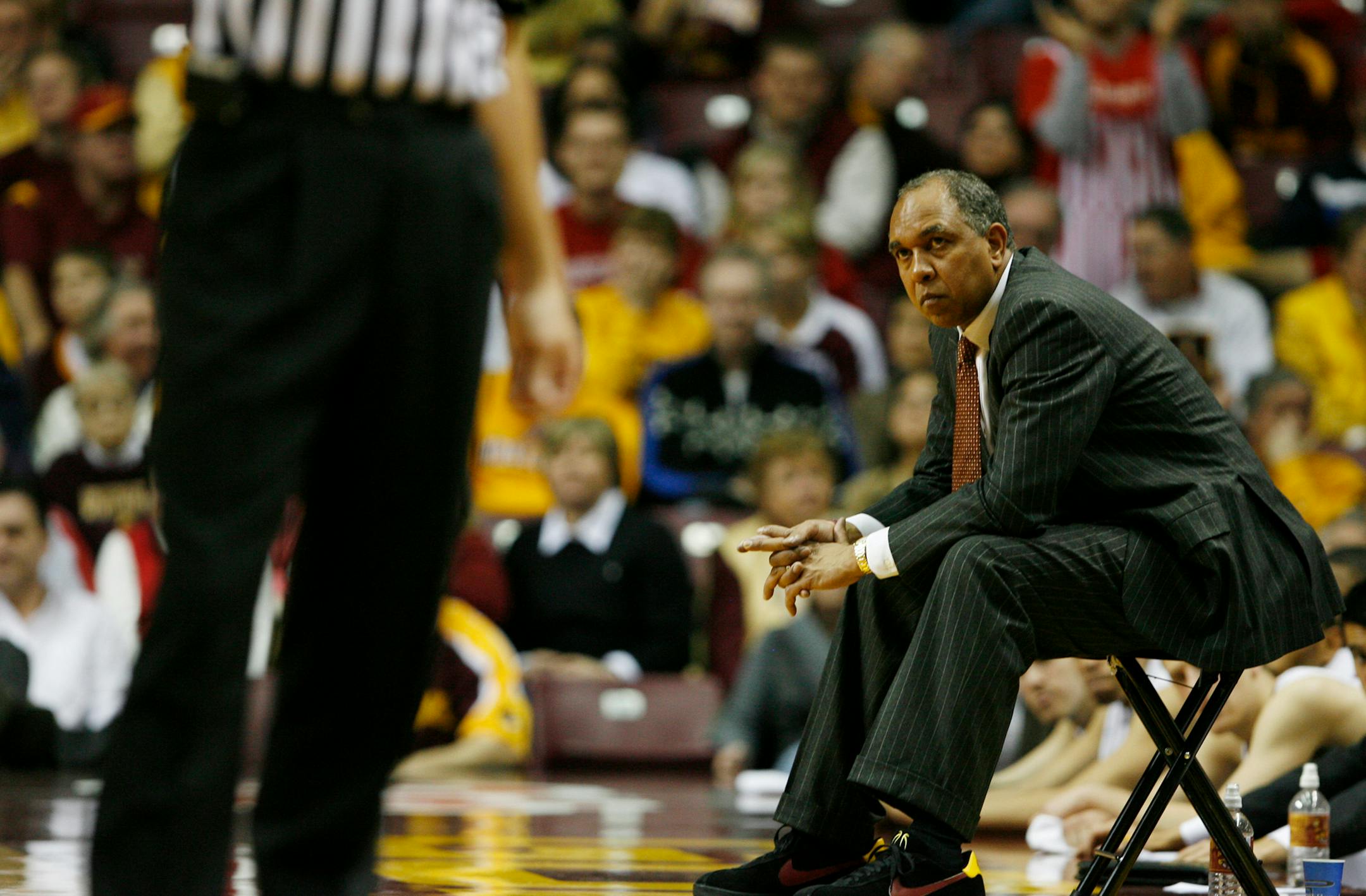 Tubby Smith's team can move into a first place tie in the Big Ten by beating Michigan State on Wednesday.