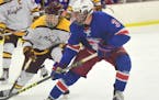 Luke Turnquist accounted for all his team's goals against Irondale on Thursday, scoring two goals in the first period and two more in the second befor