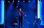 Mick Jagger showed little sign of slowing down during Sunday’s Rolling Stones concert at U.S. Bank Stadium.