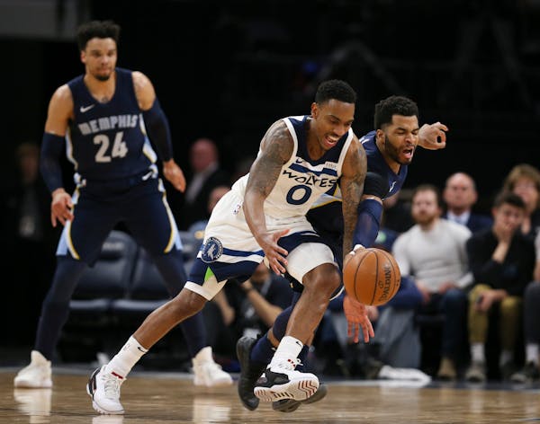 Timberwolves guard Jeff Teague said "guys ran out of gas" in the Wolves' loss to the Grizzlies on Monday.