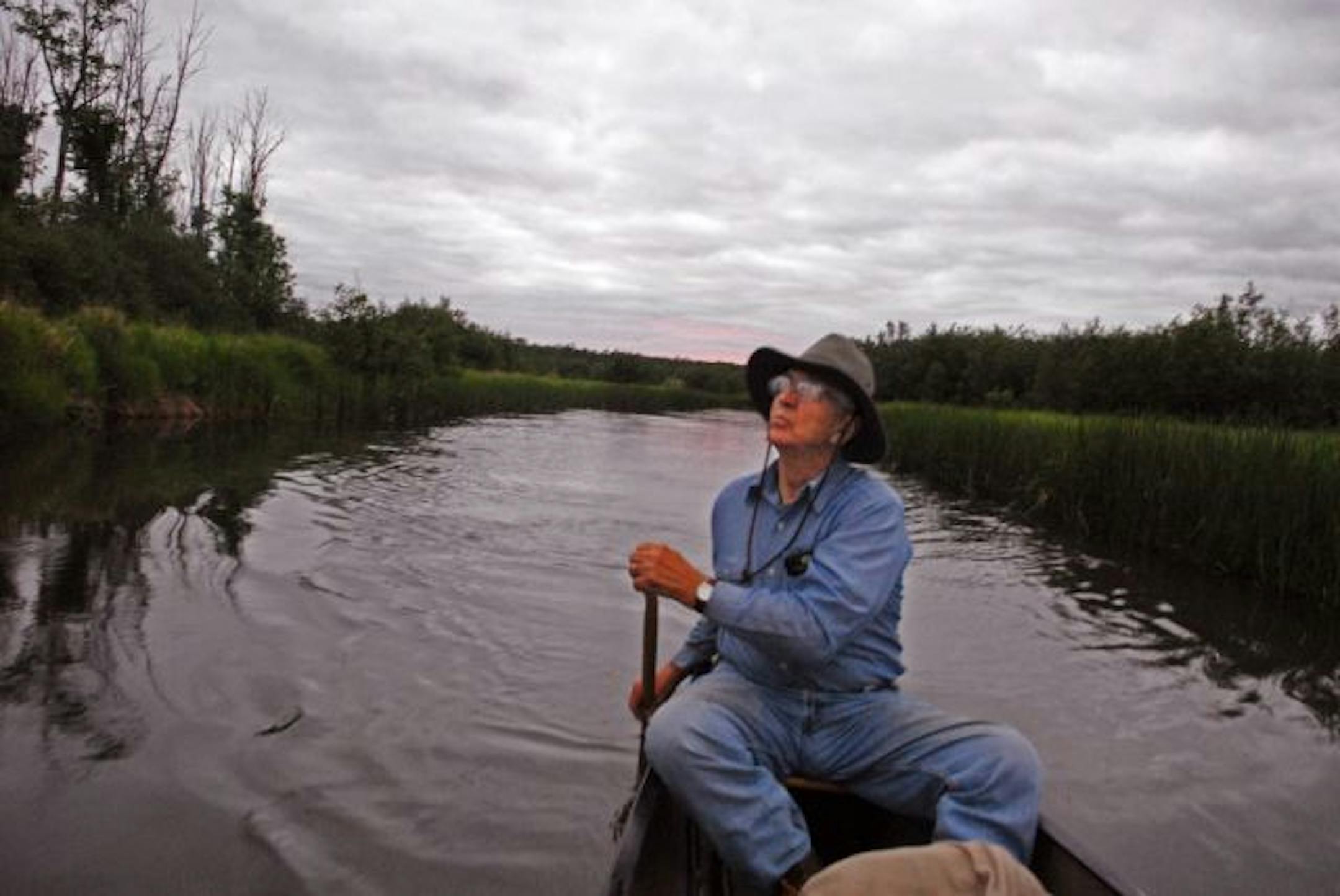 As the sun set Thursday over northwest Wisconsin, Dave Zentner guided his canoe along one of many rivers just off Lake Superior that offer up trout in the dark during the two-week-long Hex hatch.