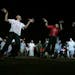 Filipino dancers perform to Michael Jackson's hit song "Thriller" at dawn on Sunday, Oct. 27, 2013, at a park in Obando township, Bulacan province nor