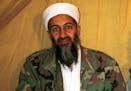 FILE - This undated file photo shows al Qaida leader Osama bin Laden in Afghanistan. Osama bin Laden's spokesman and son-in-law has been captured by U