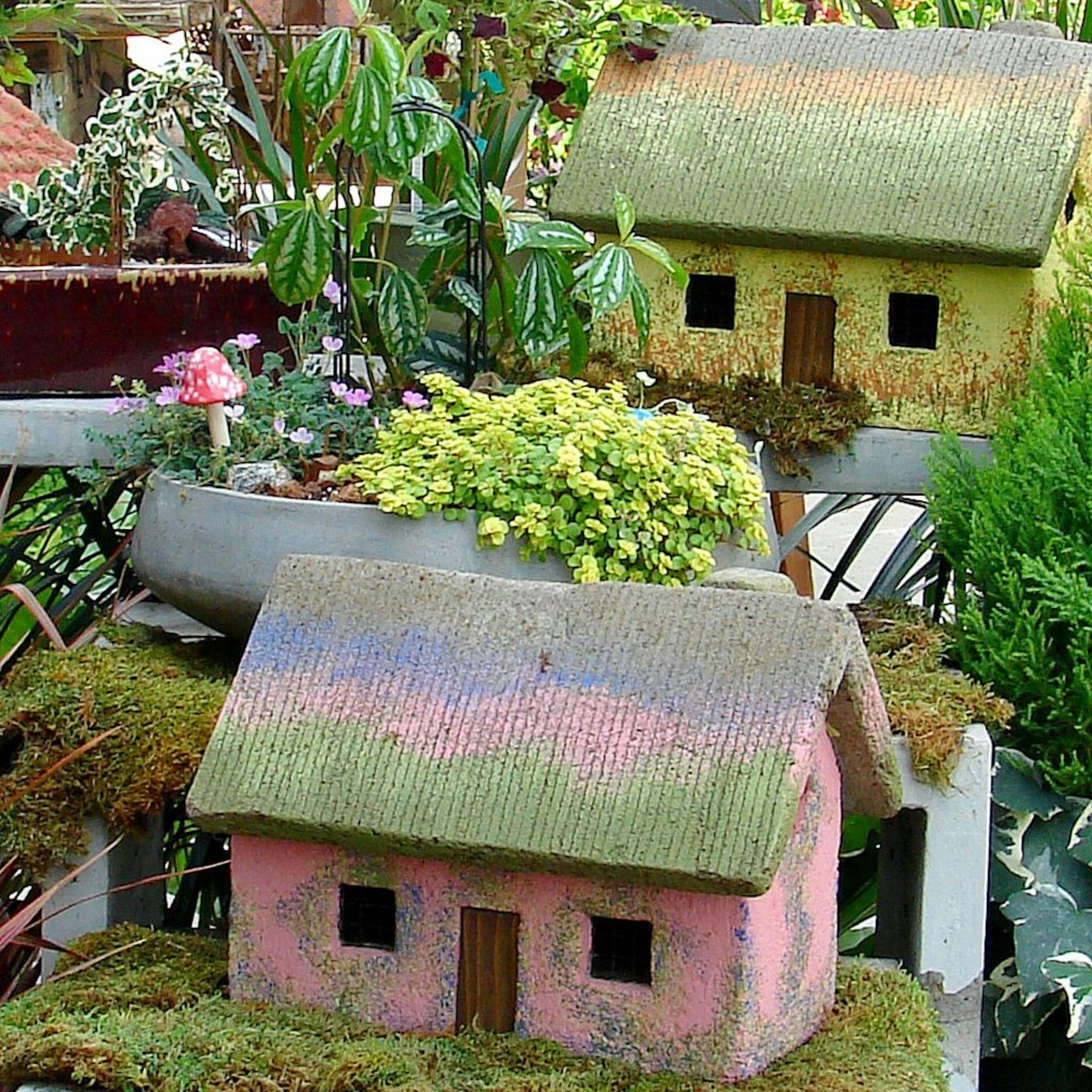 Make a fairy house for your garden.