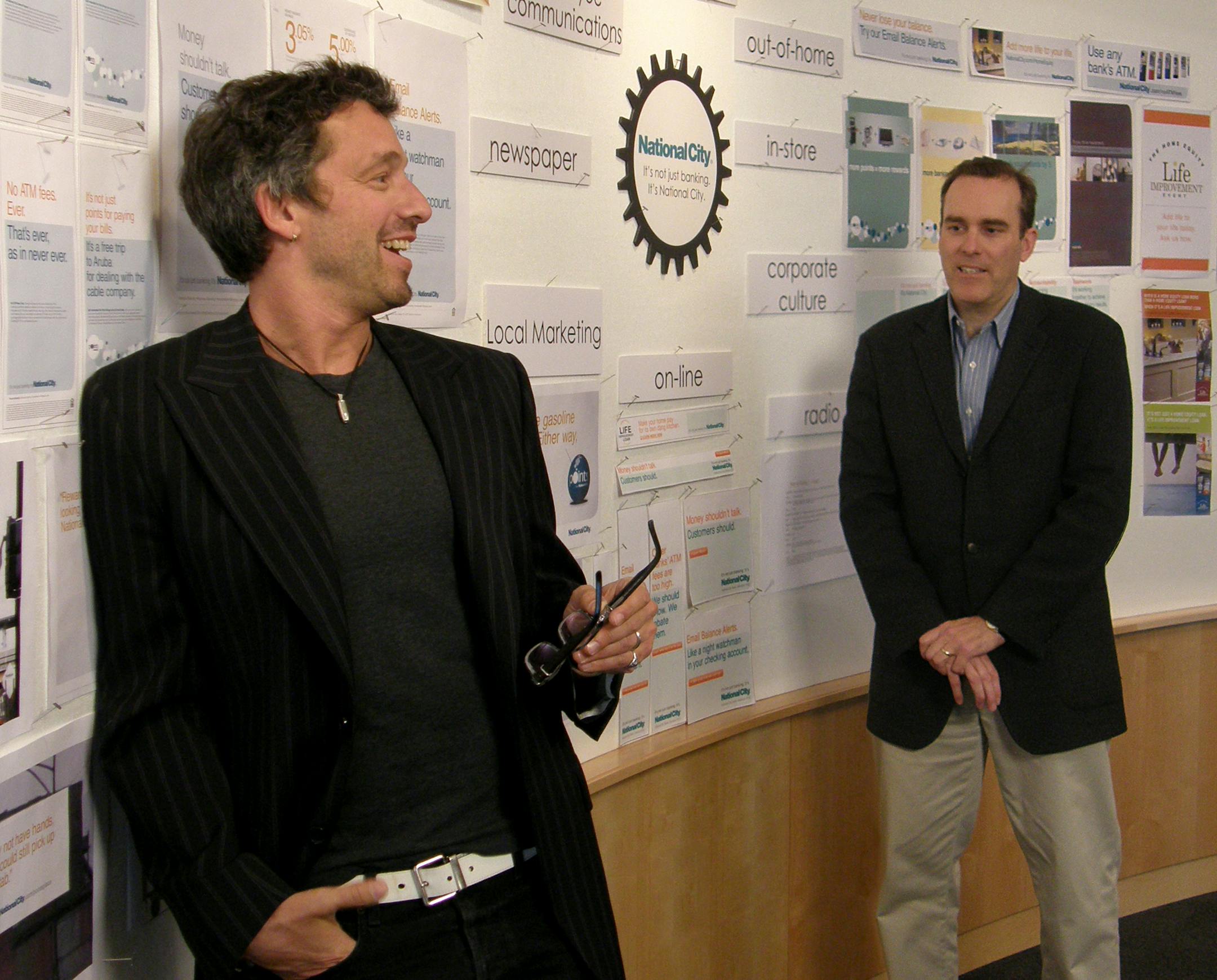 Campbell Mithun presidnet Jonathon Hoffman, CEO Steve Wehrenberg