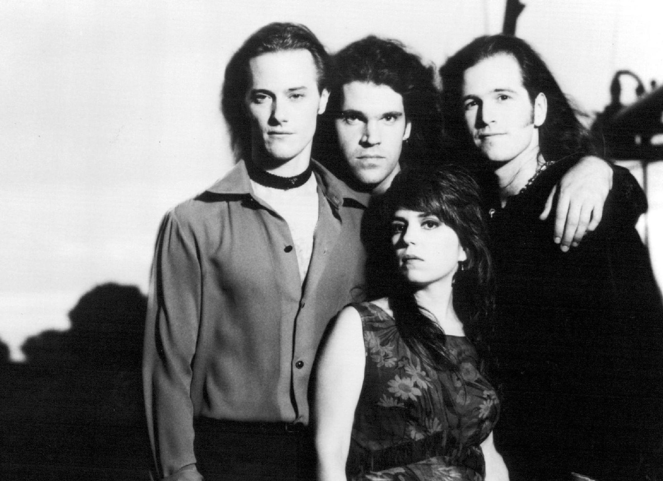 April 04, 1993 Trip Shakespeare: From left, Matt Wilson, John Munson, Elaine Harris and Dan Wilson. They're taking off on their own. Lavine, Side One Management; A&M Records