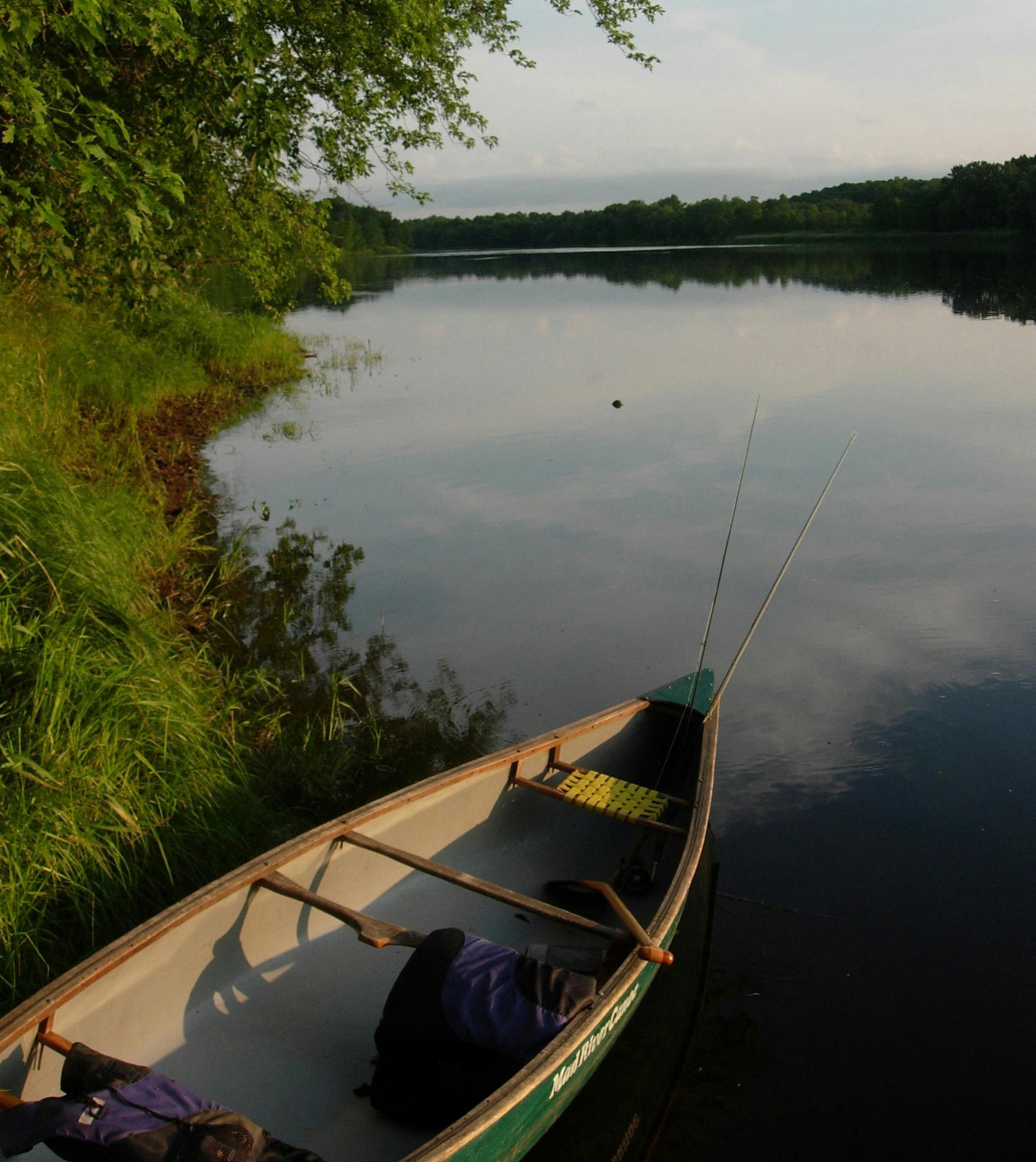 Paddling and fishing on the St. Croix River, for Outdoors Weekend.