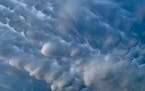 Mammatus Clouds From Thursday