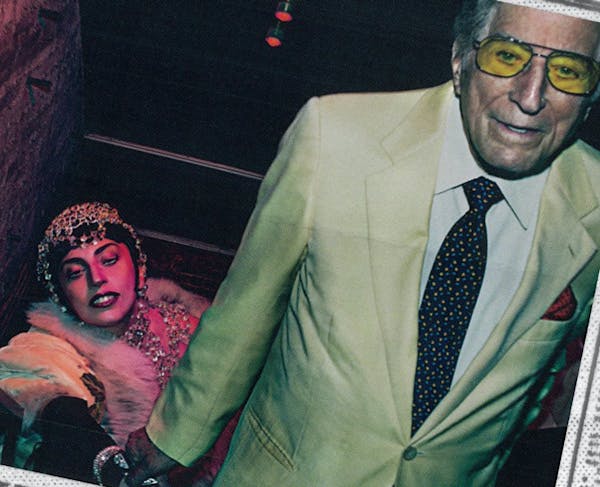 Cover art for Tony Bennett and Lady Gaga, "Anything Goes" credit: Universal Music Group