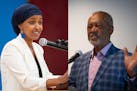 Democratic U.S. Rep. Ilhan Omar and challenger Don Samuels will vie for the DFL's endorsement on Saturday at a convention in Minneapolis.