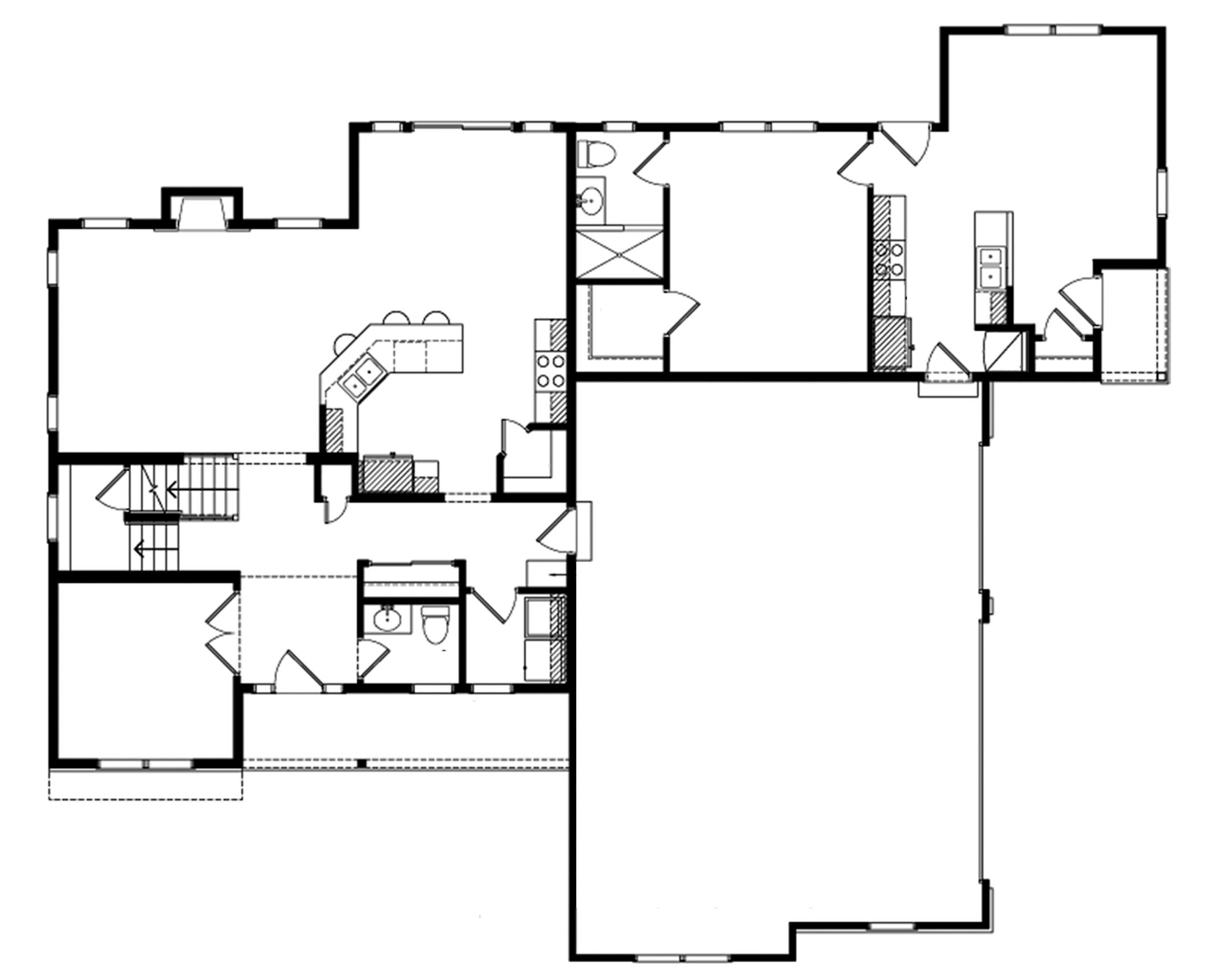 Home plan: Colonial boasts a complete in-law apartment