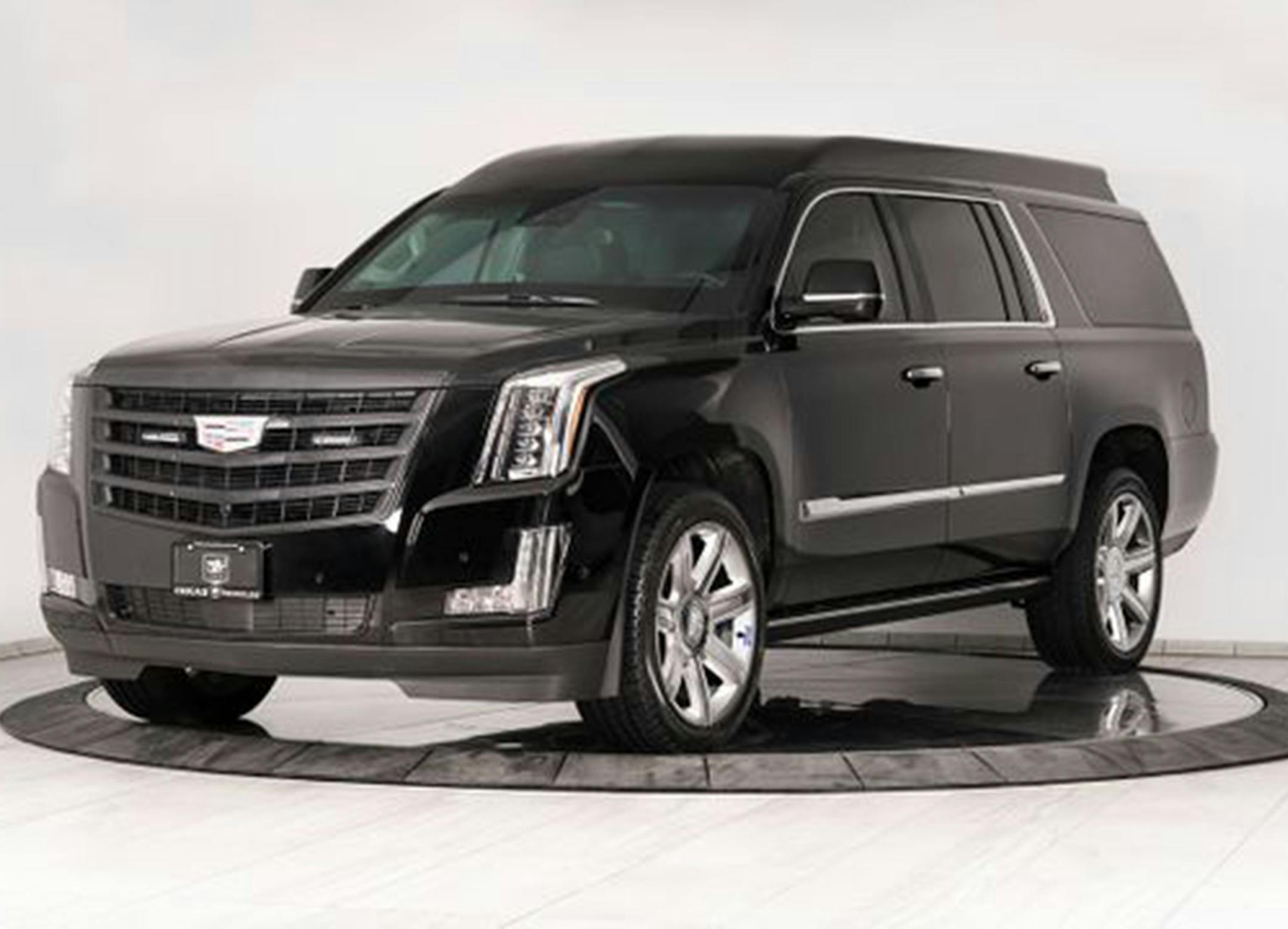 The 2019 Armored Cadillac Escalade ESV by INKAS (INKAS Armored Vehicle Manufacturing/TNS) ORG XMIT: 1269982