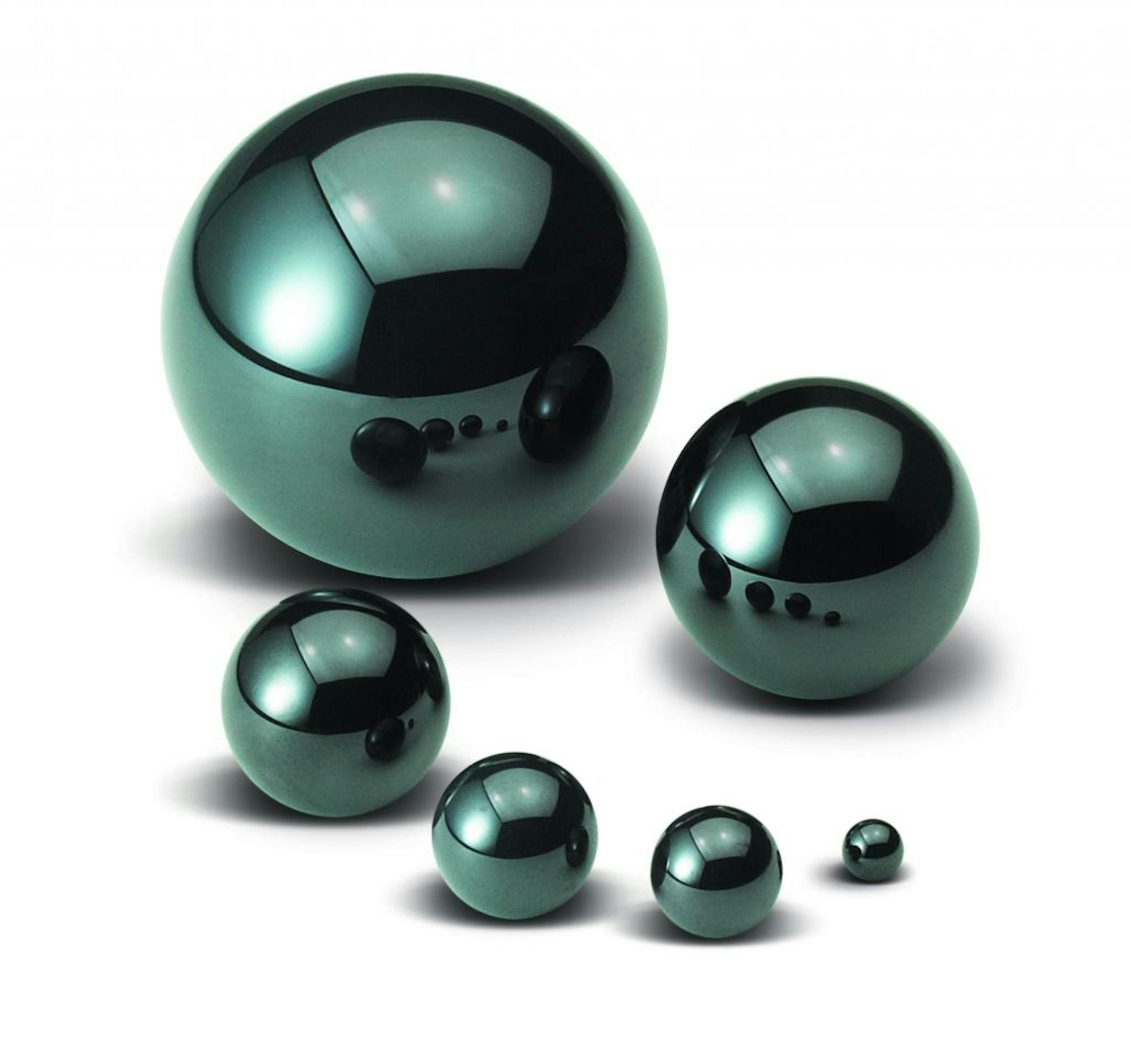 Ceradyne Silicon Nitride Ceramic Check Valve Balls.Advanced ceramics offer superior abrasion, erosion and corrosion resistance.credit: Ceradyne