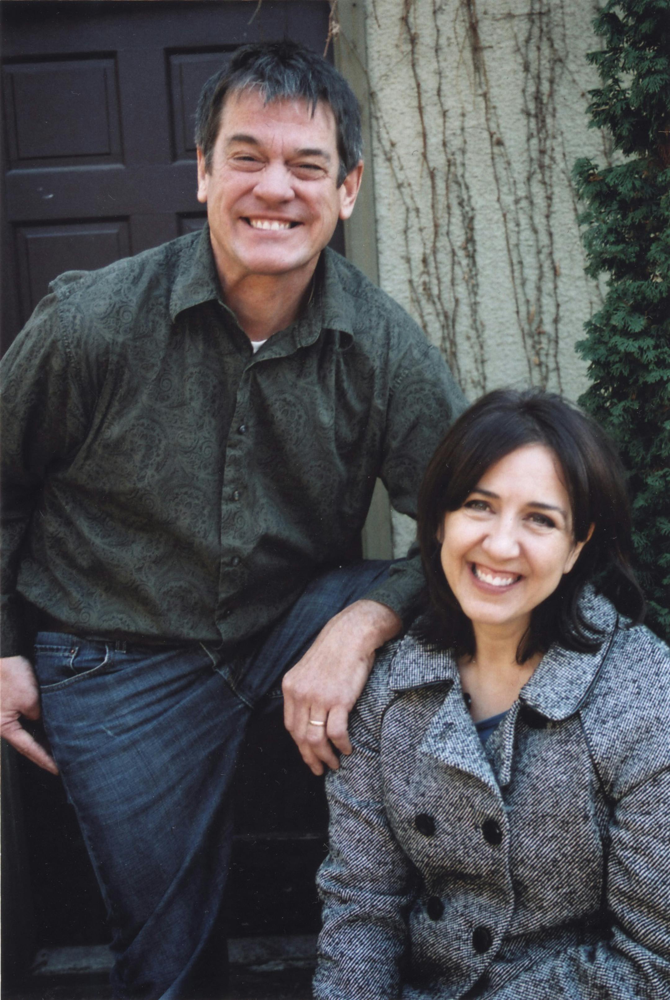 Brian McCarthy, shown with his wife, Maria, has overcome cerebral palsy to build a successful home construction and remodeling business. "He's had to adapt and adapt and adapt," his wife said.