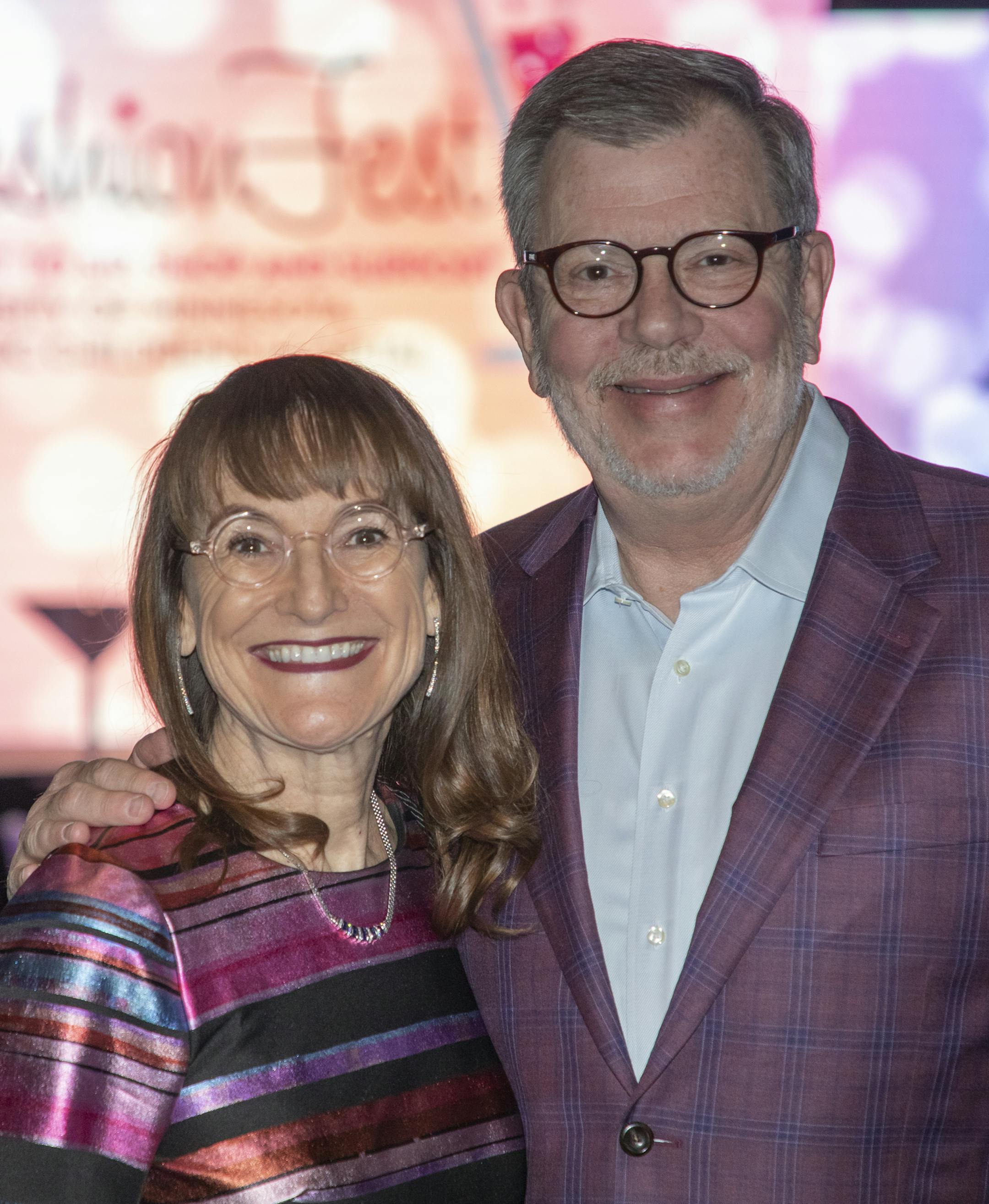 Karen & Eric Kaler at the FashionFest 2019. [ Special to Star Tribune, photo by Matt Blewett, Matte B Photography, matt@mattebphoto.com, Fashionfest, Masonic Children's Hospital, University of Minnesota, Nov. 15, 2019, Minnesota, SAXO 1009874375 FACE112419 https://en.wikipedia.org/wiki/Eric_Kaler