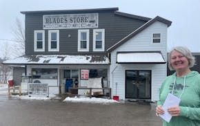 In May 2022, a haboob windstorm tore the roof off Blade's Store in Holmes City, Minn., where co-owner Julie Rice lives. The roof was repaired that fal