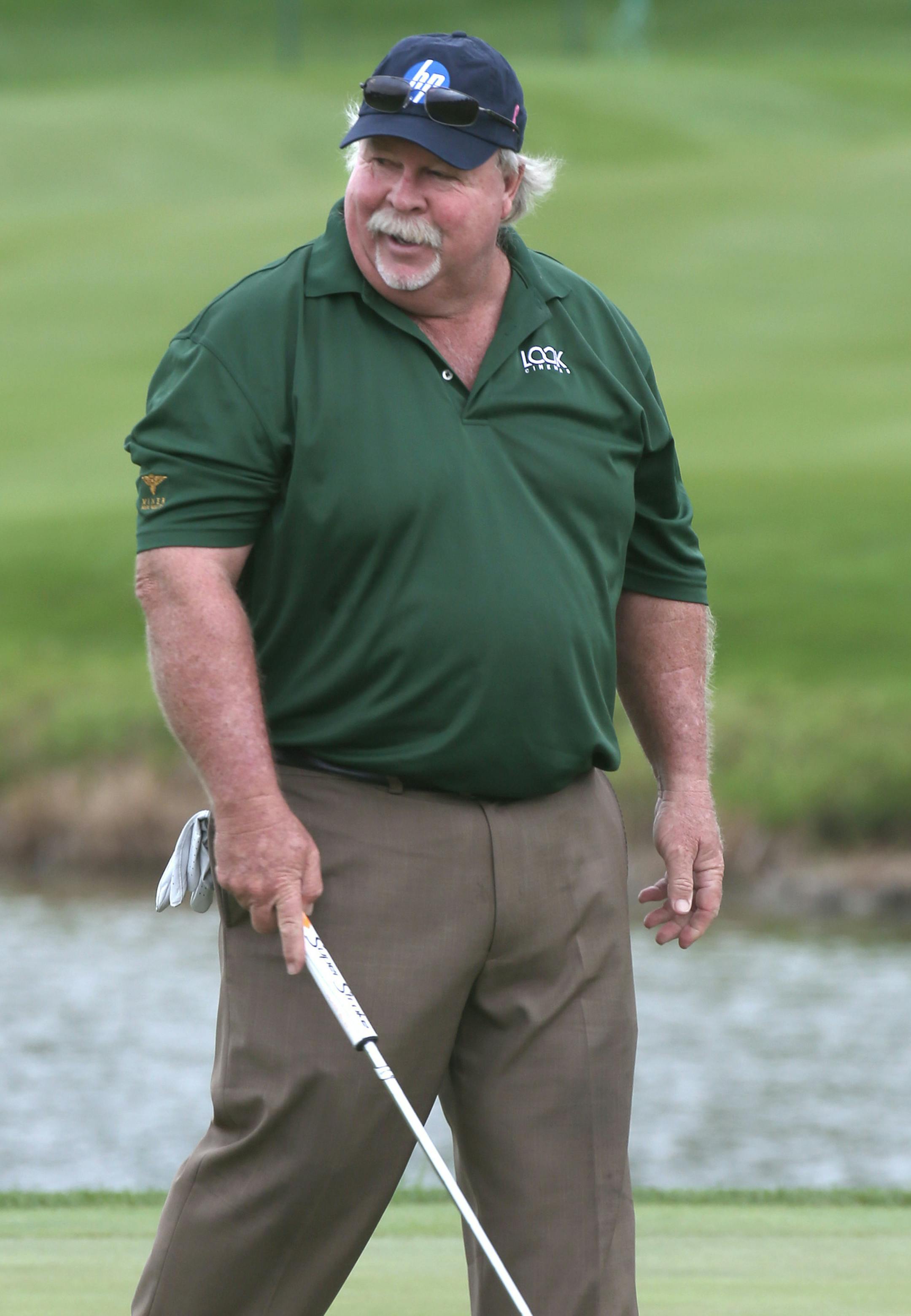 Pro Golfer Craig Stadler practiced on the putting green during the 3M championship Pro-Am on 7/31/13.] Bruce Bisping/Star Tribune bbisping@startribune.com Craig Stadler/roster.