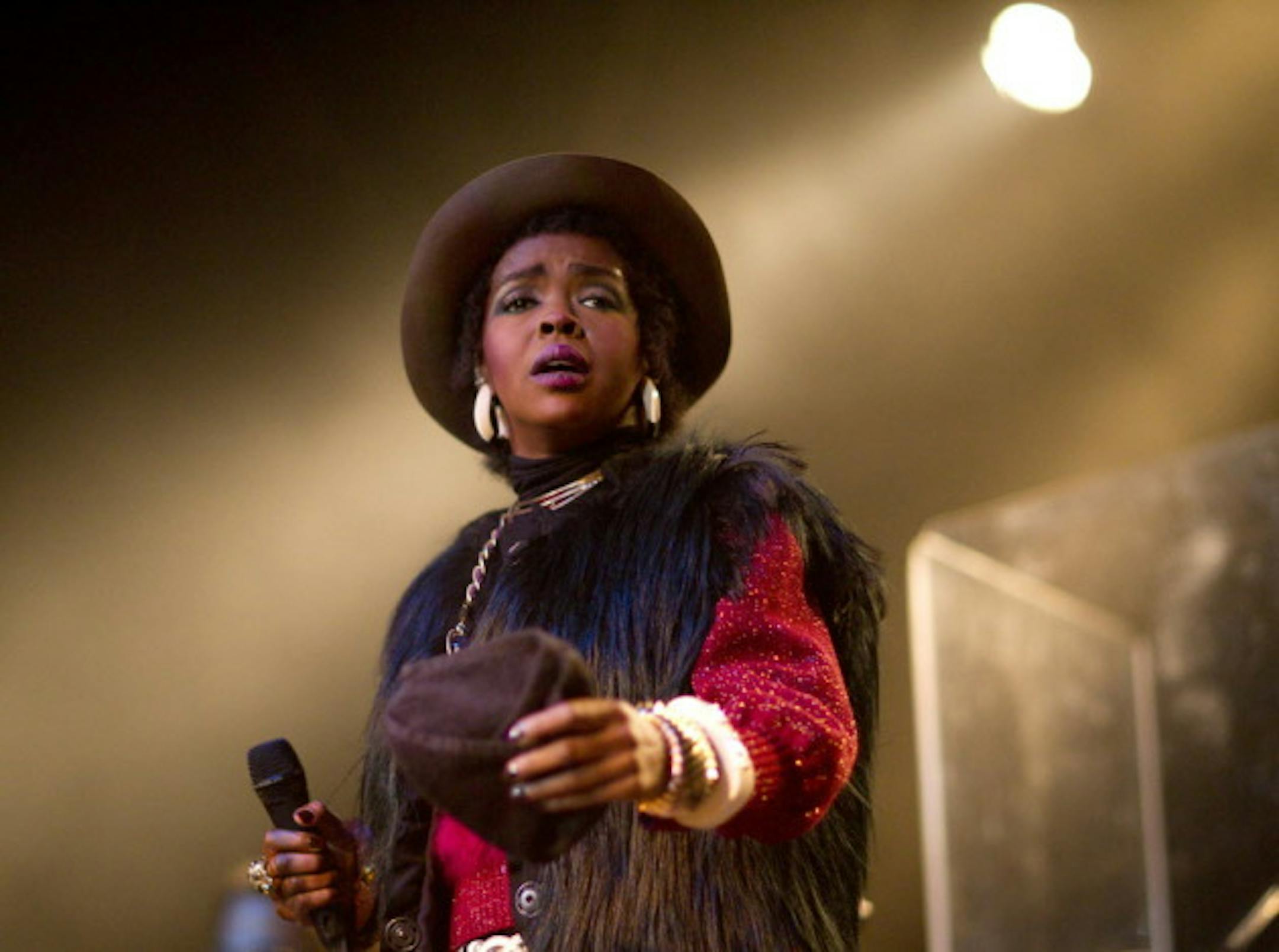 Lauryn Hill, shown at First Avenue in 2011, returned to the club on more solid footing Monday. / Jeff Wheeler, Star Tribune