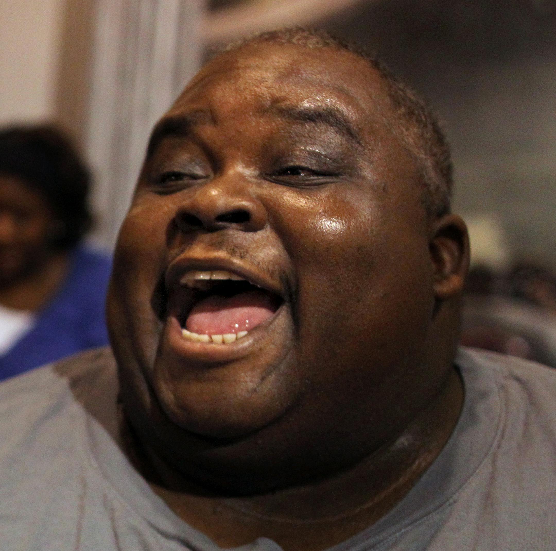 In rehearsal, Gospel Singer Robert Robinson.___ Katha Dance Theater and guest dancer along with gospel singer Robert Robinson rehearsed at the rits last weekend. The Local dance company Katha Dance Theater (based in Crystal, MN), led by choreographer Rita Mustaphi, celebrates its 25th anniversary with performances at O'Shaughnessy Auditorium June 1-2. The show will include excerpts from repertory works based in the troupe's Kathak dance form (from Northern India) as well as pieces created with f