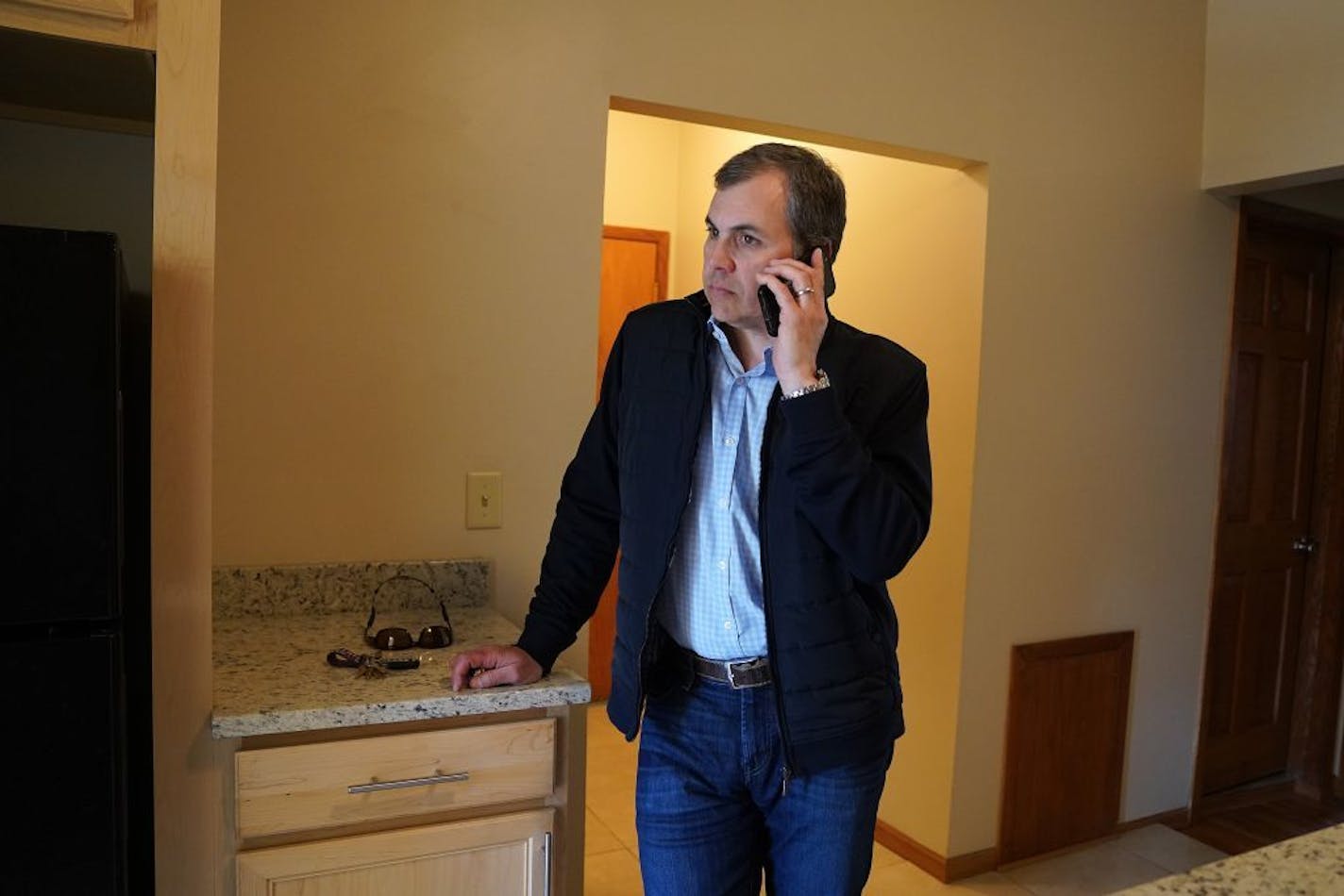 Joe Abraham of Pergola Management called an associate after he surveyed a recently vacated apartment at one of his properties Thursday in Northeast Minneapolis.