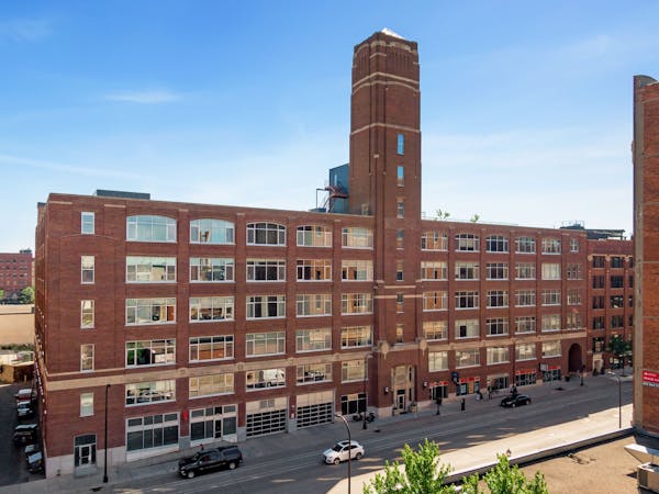 Now housing condos and offices, the North Loop warehouse building on Washington Avenue dates to the 1920s.