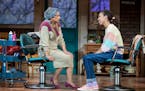 Melissa Maxwell and Nicole King in "Steel Magnolias" at the Guthrie Theater.