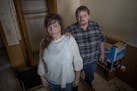 Tonya Hurley and her husband Dale Hurley took a break from packing their belongings for an upcoming move after they attended the first plea hearing of