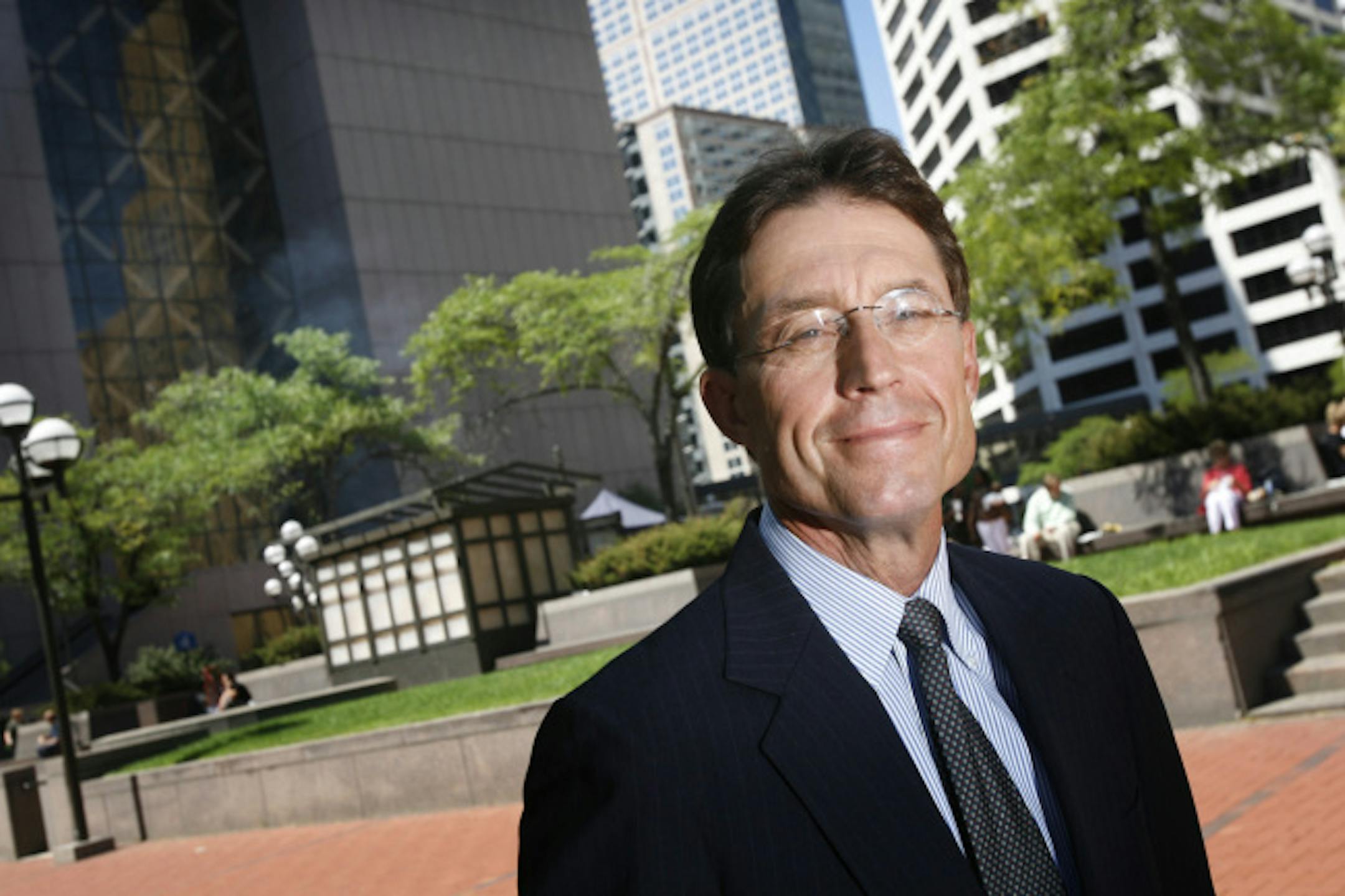 Hennepin County District Court referee Tom Haeg is running against Judge James Swenson for Fourth District Hennepin County judge.