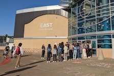 Duluth East High School students return to class on the first school day in 2021. High schools and middle schools will have new scheduling next year.