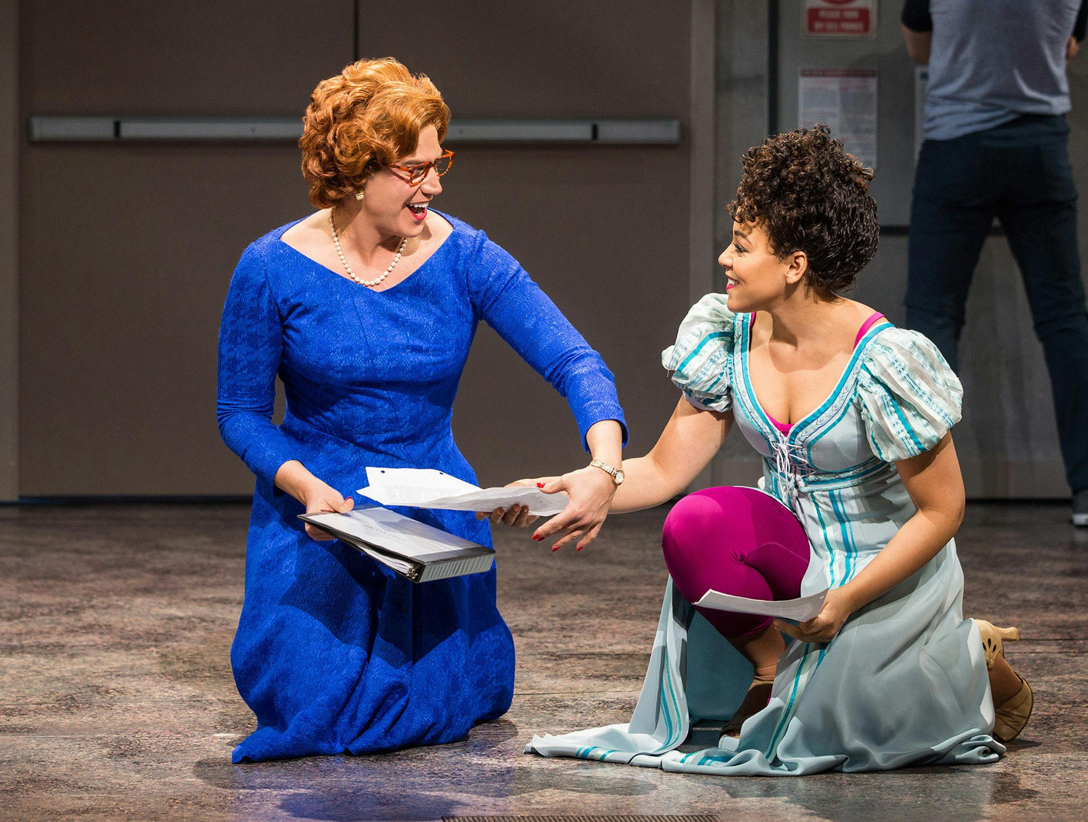 Santino Fontana and Lilli Cooper in "Tootsie."
