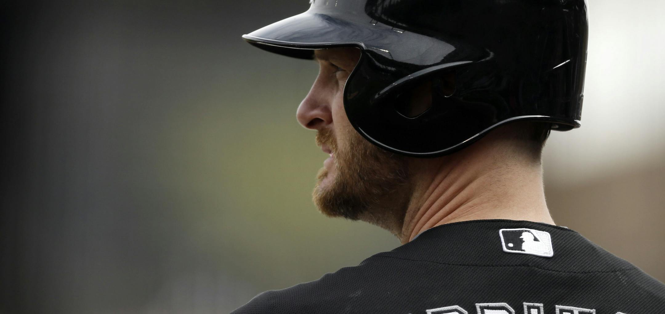 Chicago White Sox's Jeff Keppinger in action against the Chicago White Sox during an exhibition spring training baseball game on Saturday, March 9, 2013 in Scottsdale, Ariz. (AP Photo/Marcio Jose Sanchez) ORG XMIT: MIN2013032721443068