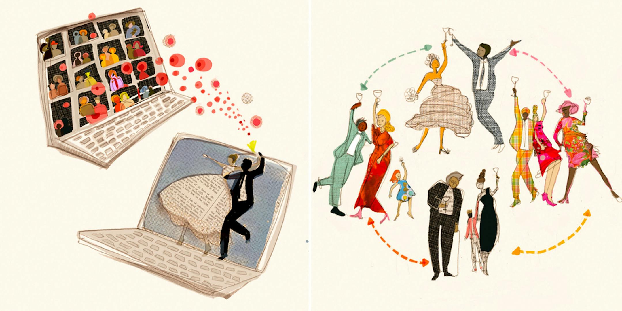 Extravagant nuptials are taking a back seat to intimate, personalized celebrations.