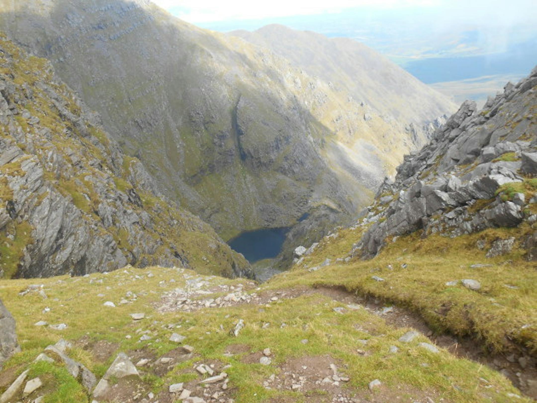 What we had just climbed