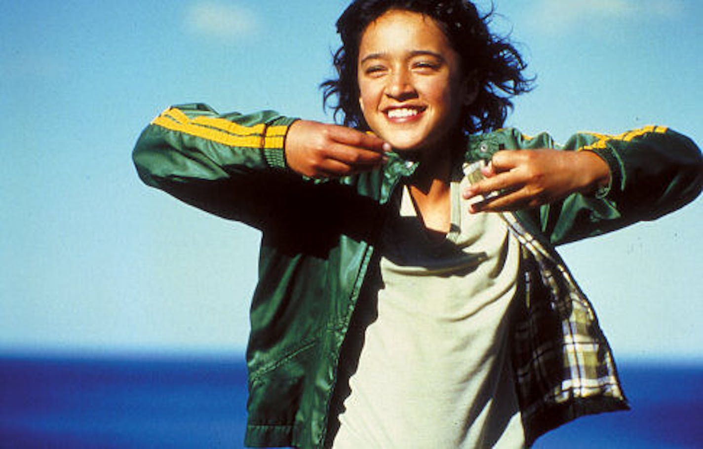 Keisha Castle-Hughes in "Whale Rider."