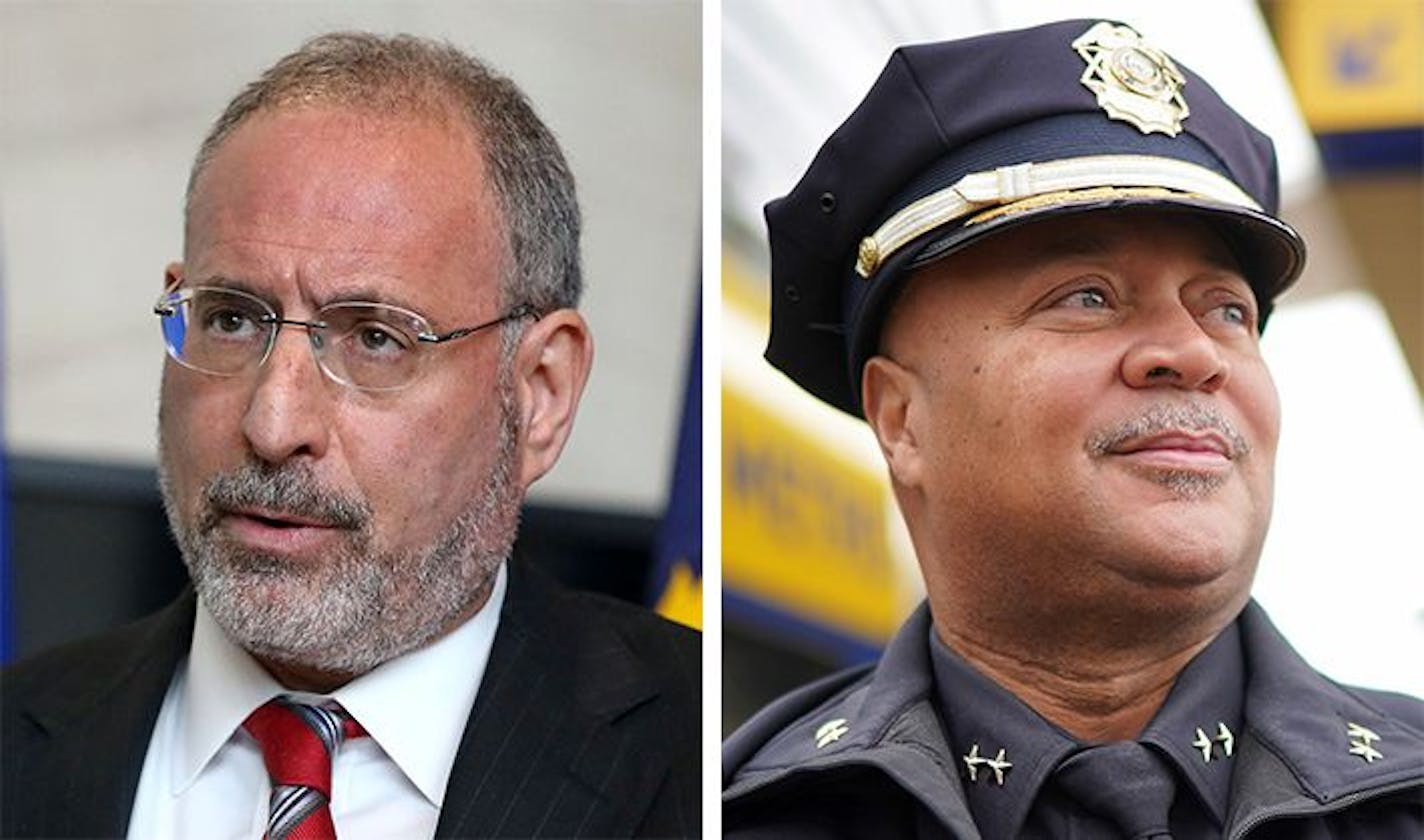 The White House has nominated Andrew Luger as U.S attorney for Minnesota, a post he previously held, and Metro Transit Police Chief Eddie Frizell as U.S. marshal for the District of Minnesota. Star Tribune file photos