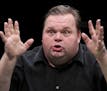 FILE -- Mike Daisey in "The Agony and the Ecstasy of Steve Jobs," at the Public Theater in New York, Oct. 9, 2011. The controversy that has erupted ov