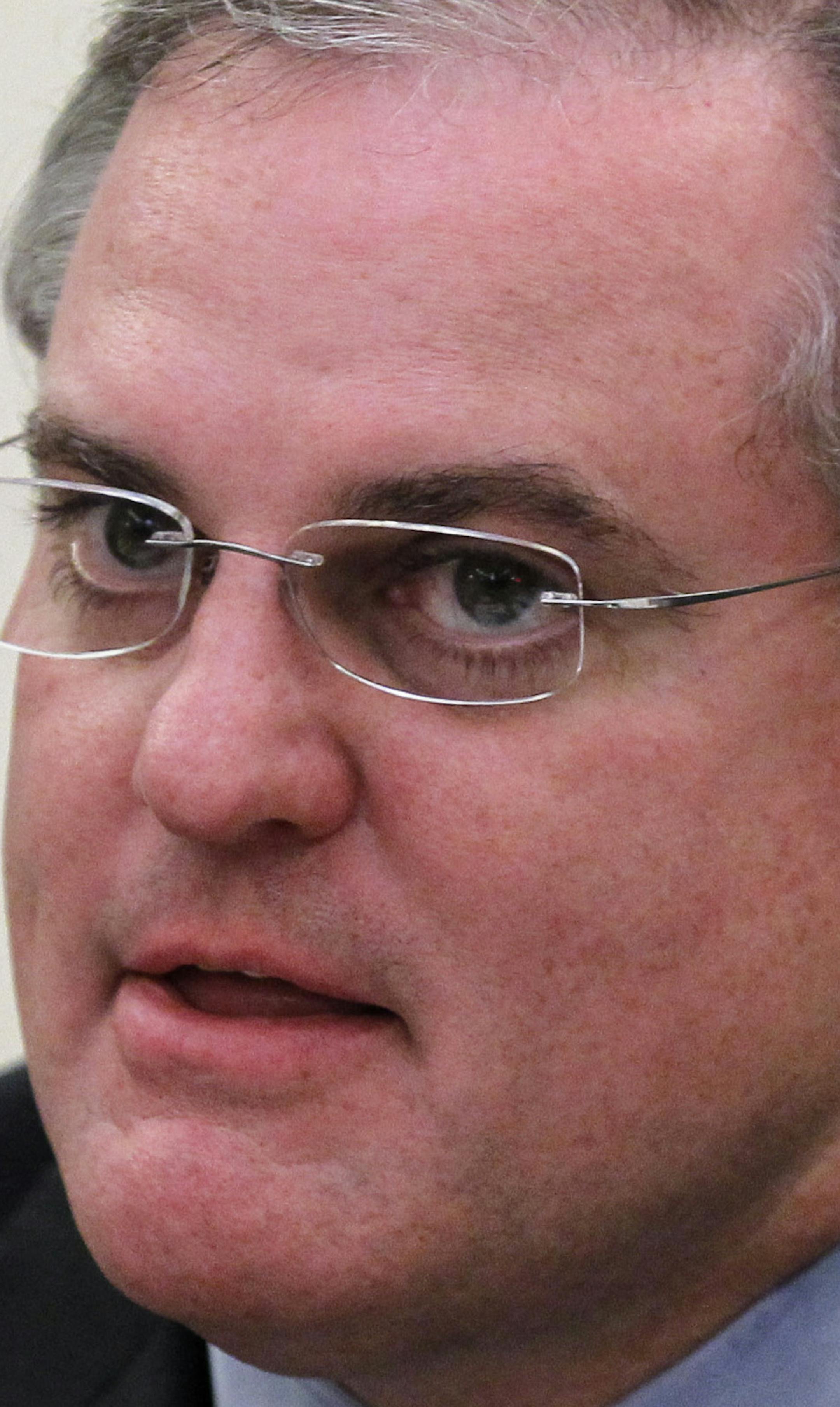 FILE - In this May 19, 2011 file photo, Chairman Mark Pryor, D-Ark., speaks during a hearing of the Subcommittee on Consumer Protection, Product Safety, and Insurance on cell phone privacy on Capitol Hill in Washington. Pryor, the lone Democratic member of Arkansasí congressional delegation, said Wednesday, April 10, 2013, he remains opposed to gay marriage even as Democratic senators from other conservative states have joined the growing chorus of lawmakers who say they support it. (AP Pho