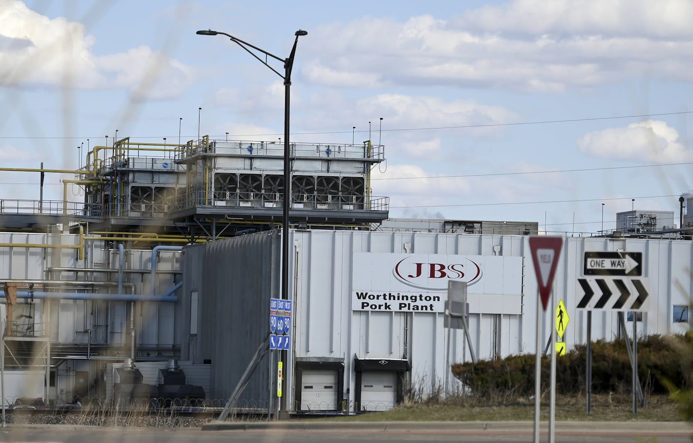 The JBS Worthington Pork Plant, where 19 cases of COVID-19 were confirmed. ] aaron.lavinsky@startribune.com For weeks, Al Oberloh and others living in this meatpacking town of 10,000 people braced themselves for what they believed was inevitable: an outbreak of the deadly COVID-19. On Friday, their fears were confirmed. At least 19 cases were confirmed at the JBS pork plant here, an hour east of the Smithfield Foods pork plant in Sioux Falls, which was shut down last week when nearly 300 workers